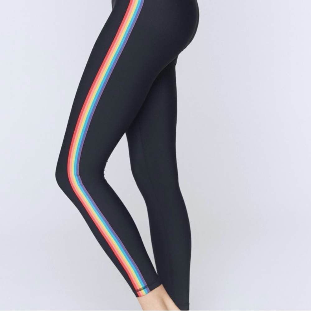 Spiritual Gangster Stripped leggings